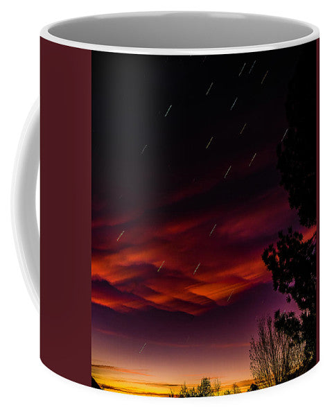 Star Trails At Dawn - Mug