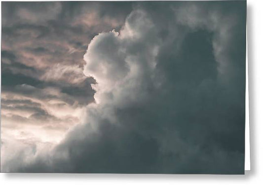 Clouds Residing At Diagon Alley - Greeting Card