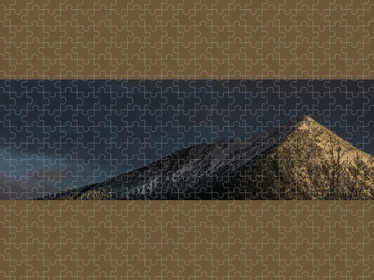 Dawn On Snowy Peaks - Puzzle
