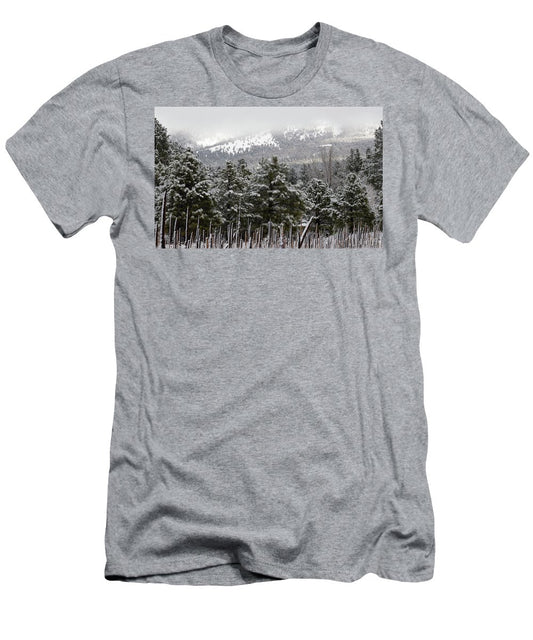 Frosty Spring Landscape - T-Shirt