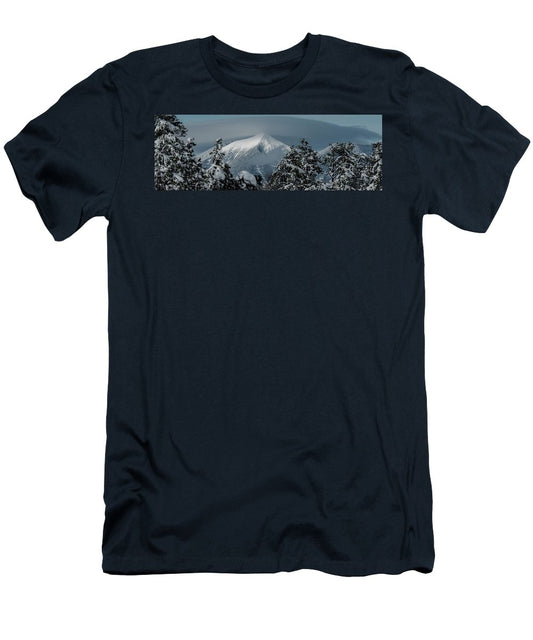 Lenticular Clouds Over Peaks - T-Shirt