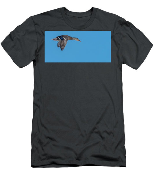 Mallard In Flight - T-Shirt