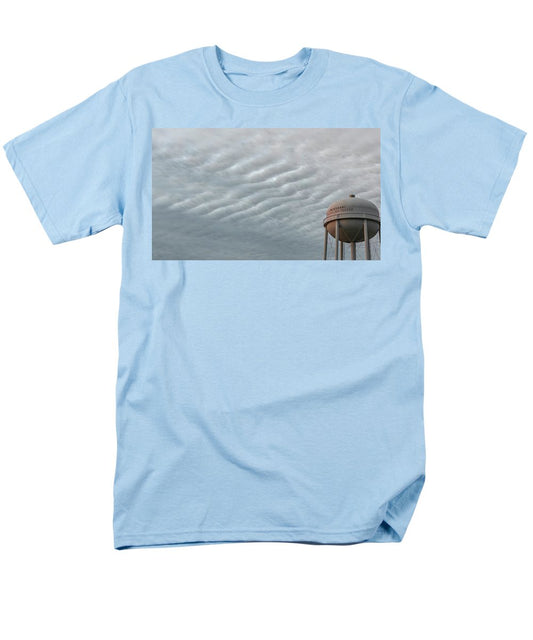 Tower Touching The Clouds - Men's T-Shirt  (Regular Fit)